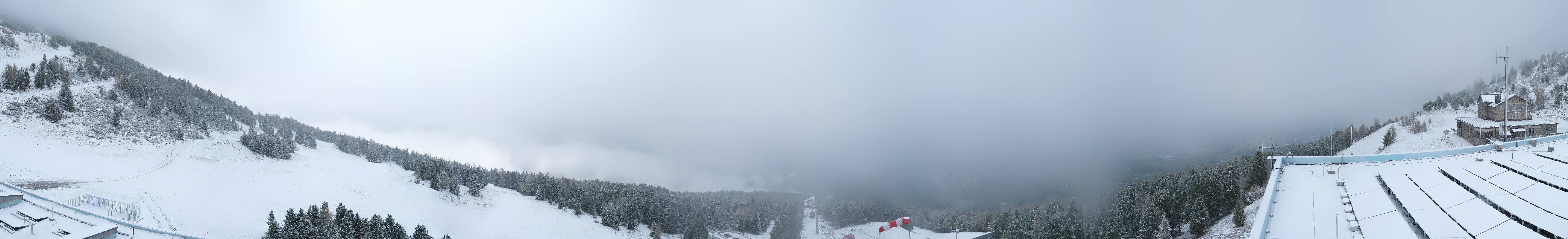 Archiv Foto Webcam Patscherkofel - Blick auf Innsbruck