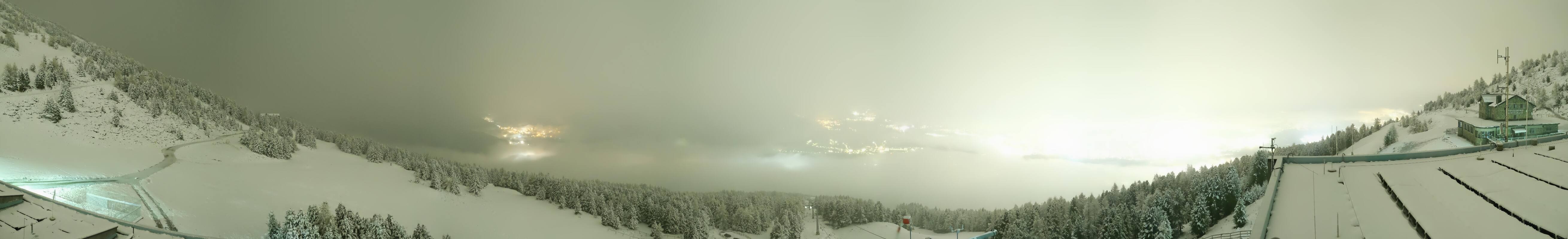 Archiv Foto Webcam Patscherkofel - Blick auf Innsbruck