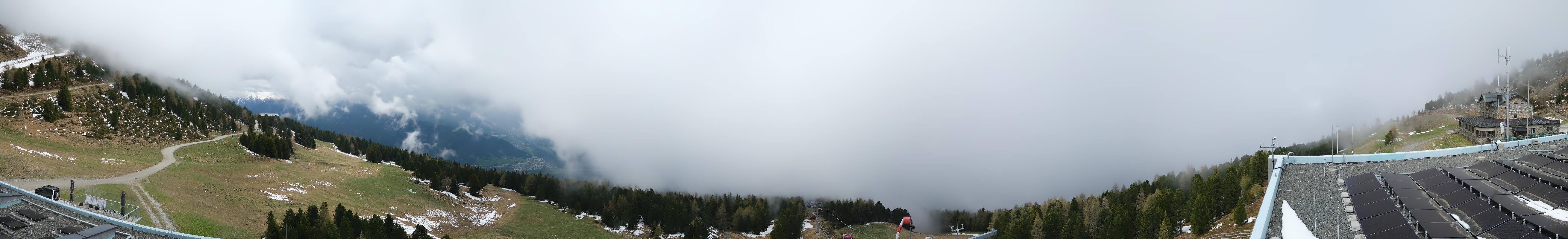 Archiv Foto Webcam Patscherkofel - Blick auf Innsbruck