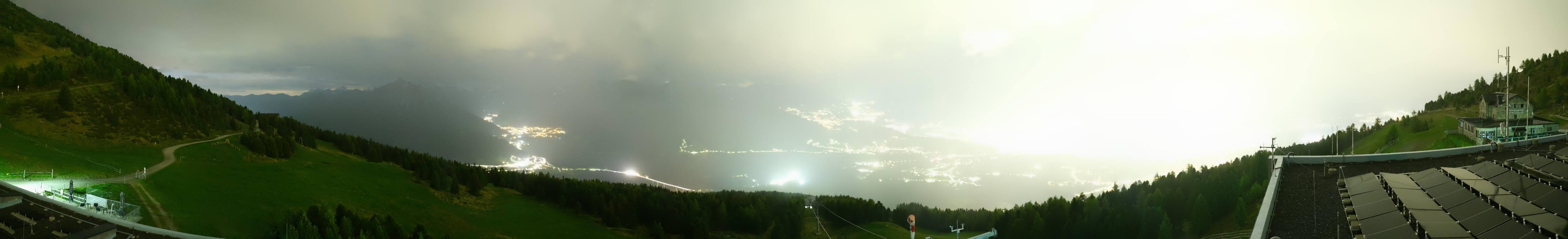 Archiv Foto Webcam Patscherkofel - Blick auf Innsbruck