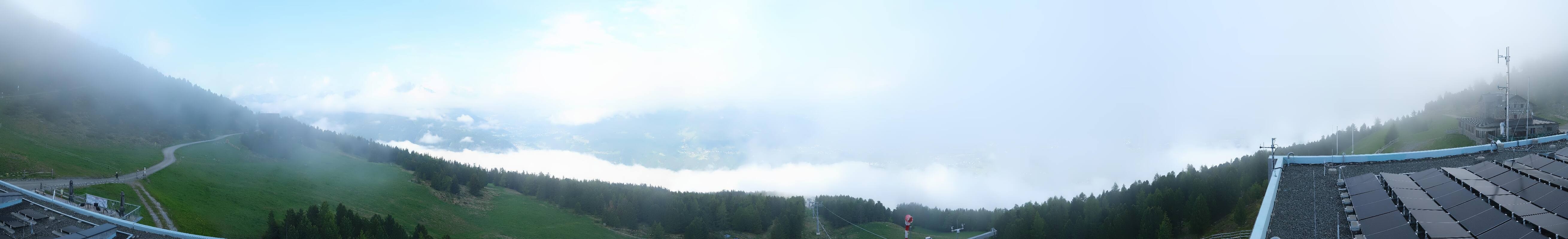Archiv Foto Webcam Patscherkofel - Blick auf Innsbruck