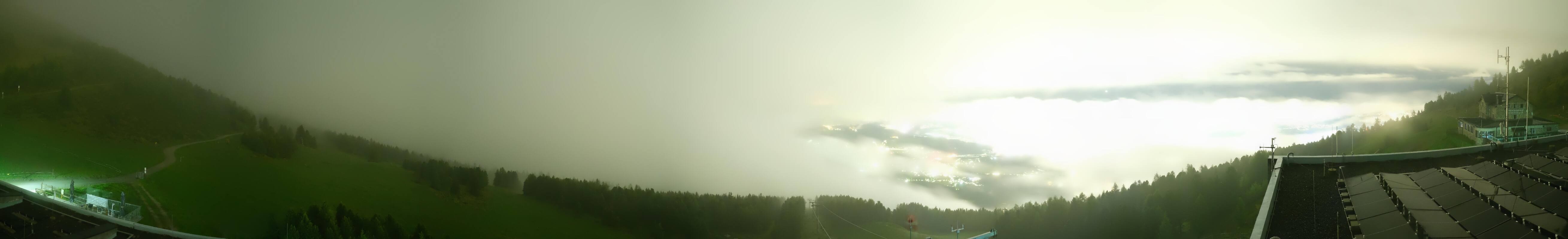 Archiv Foto Webcam Patscherkofel - Blick auf Innsbruck