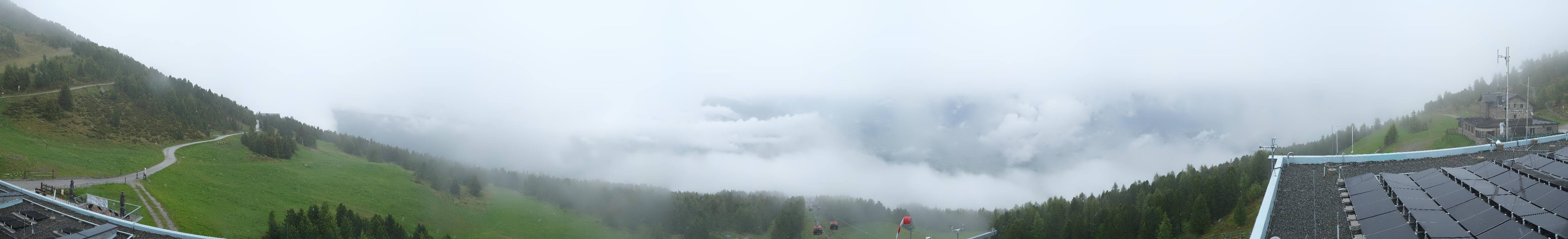 Archiv Foto Webcam Patscherkofel - Blick auf Innsbruck