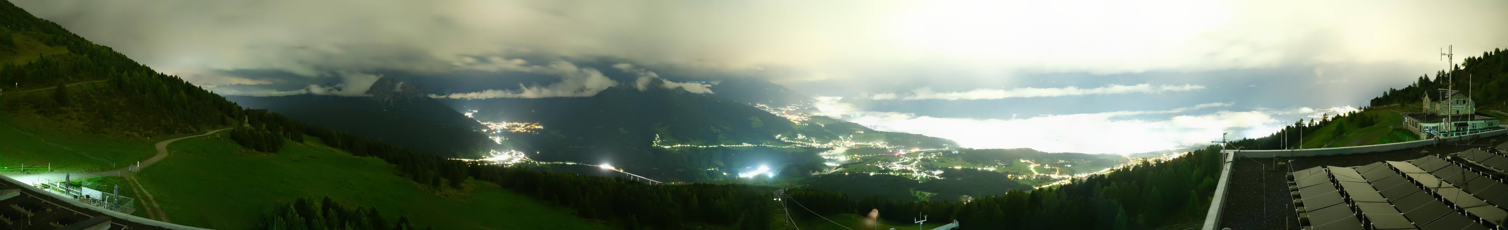 Archiv Foto Webcam Patscherkofel - Blick auf Innsbruck