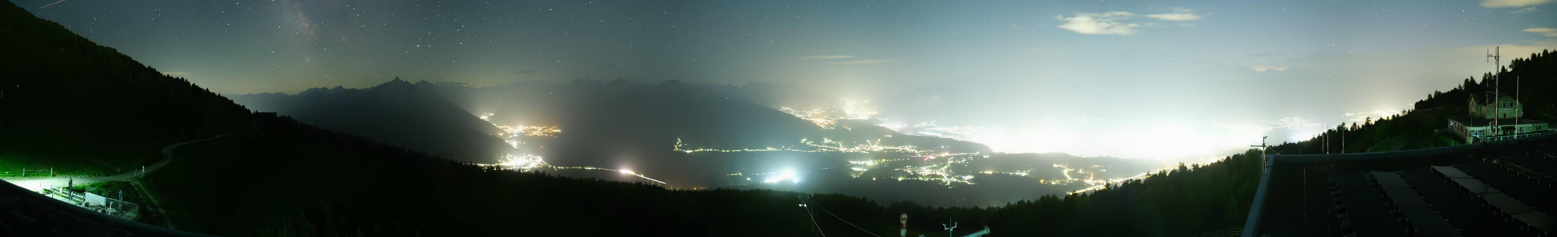 Archiv Foto Webcam Patscherkofel - Blick auf Innsbruck