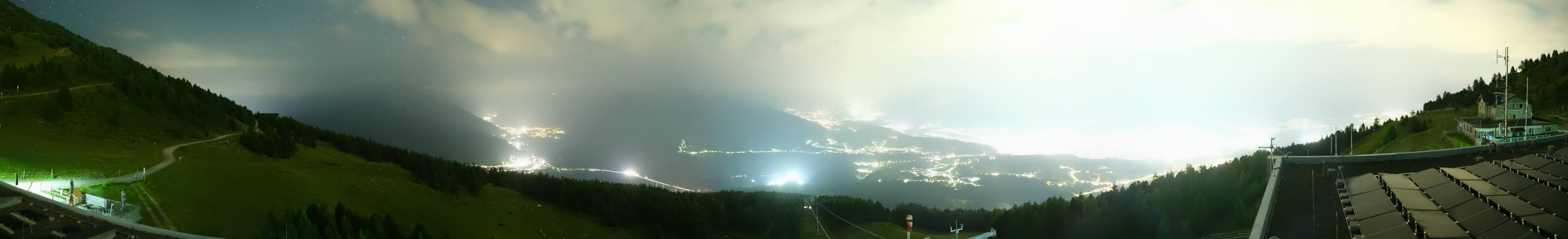 Archiv Foto Webcam Patscherkofel - Blick auf Innsbruck