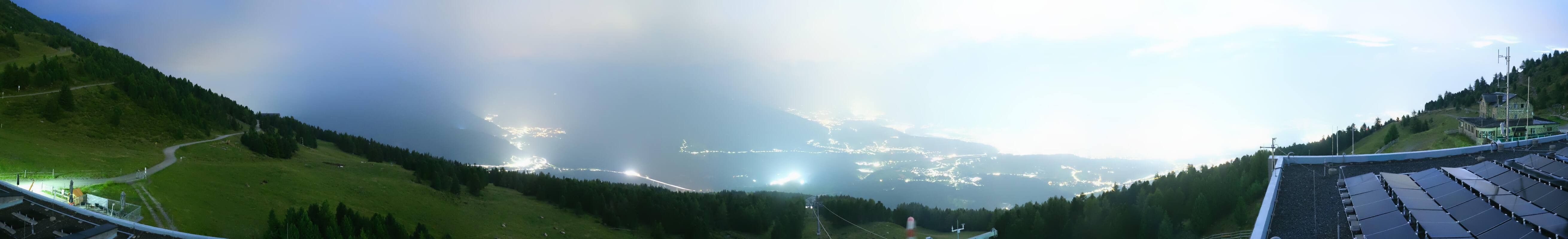Archiv Foto Webcam Patscherkofel - Blick auf Innsbruck