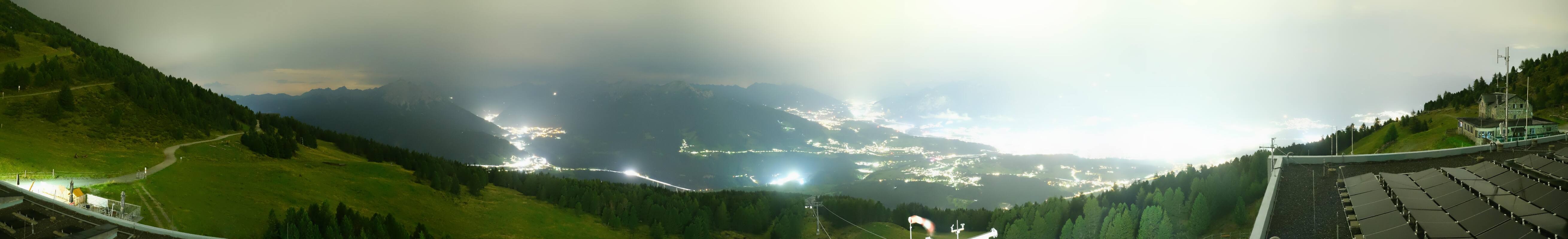 Archiv Foto Webcam Patscherkofel - Blick auf Innsbruck