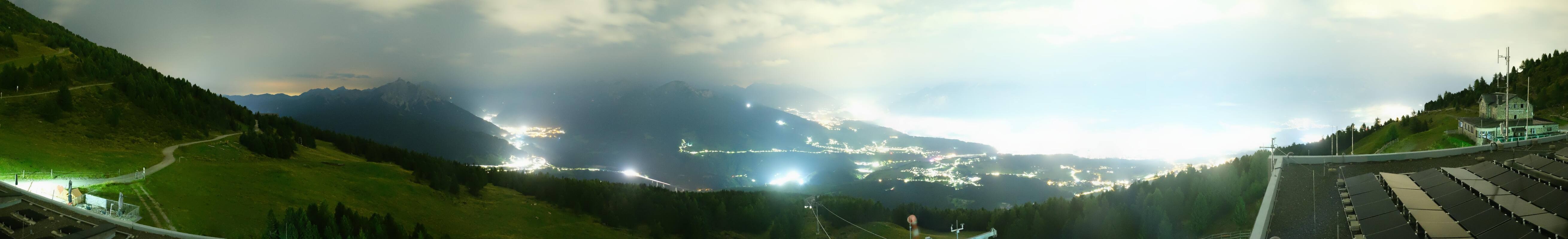 Archiv Foto Webcam Patscherkofel - Blick auf Innsbruck