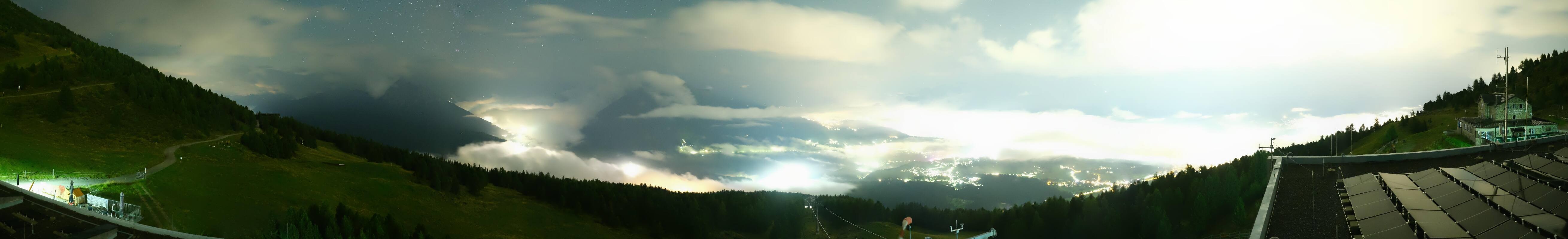 Archiv Foto Webcam Patscherkofel - Blick auf Innsbruck