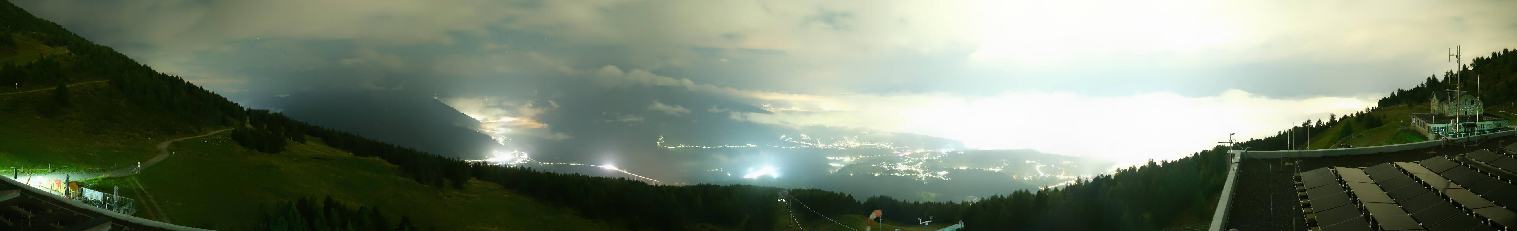 Archiv Foto Webcam Patscherkofel - Blick auf Innsbruck