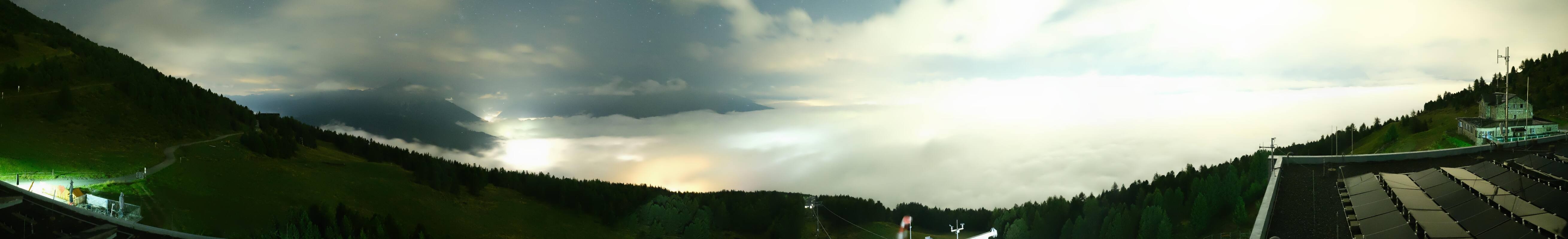 Archiv Foto Webcam Patscherkofel - Blick auf Innsbruck