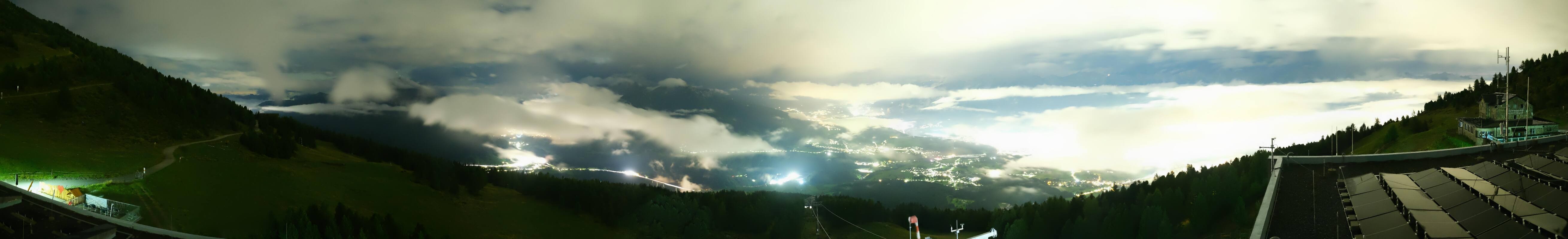Archiv Foto Webcam Patscherkofel - Blick auf Innsbruck