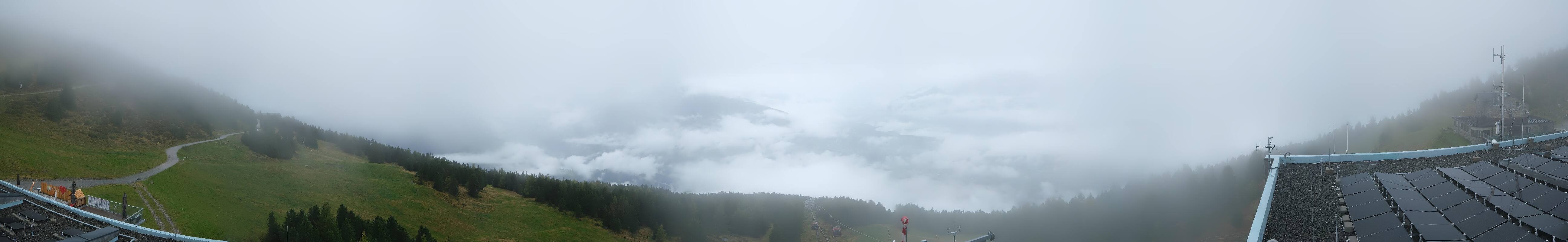 Archiv Foto Webcam Patscherkofel - Blick auf Innsbruck