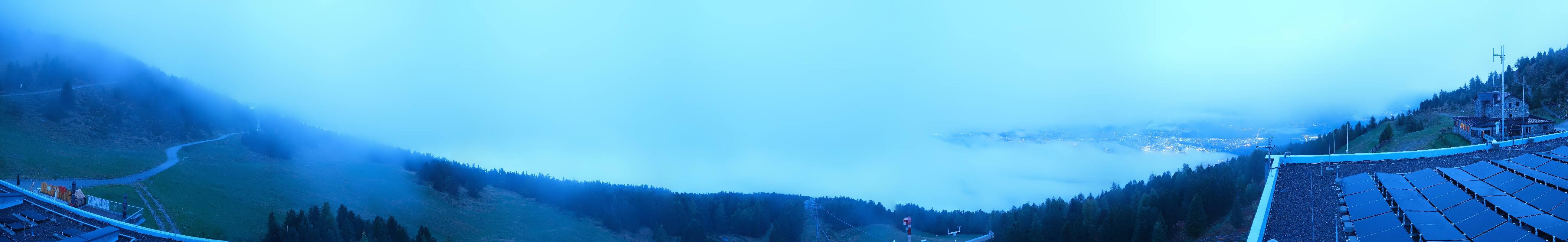 Archiv Foto Webcam Patscherkofel - Blick auf Innsbruck