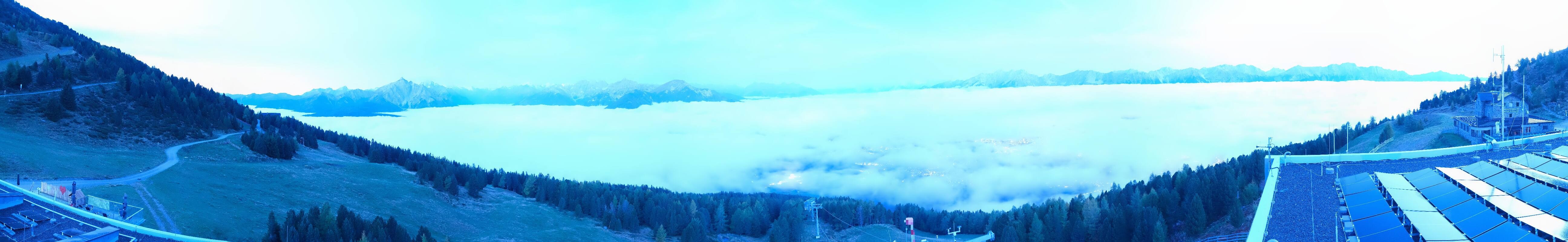 Archiv Foto Webcam Patscherkofel - Blick auf Innsbruck
