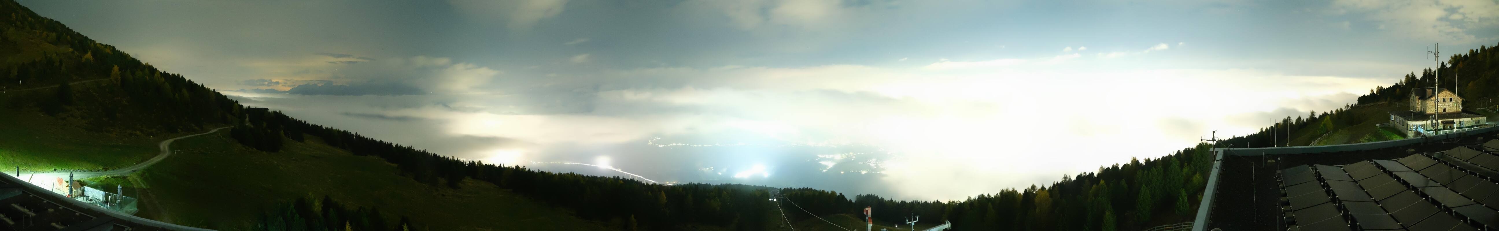Archiv Foto Webcam Patscherkofel - Blick auf Innsbruck