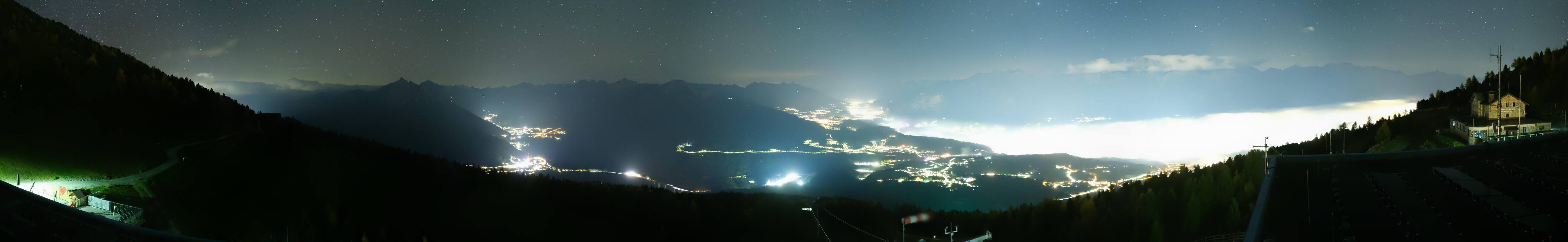 Archiv Foto Webcam Patscherkofel - Blick auf Innsbruck