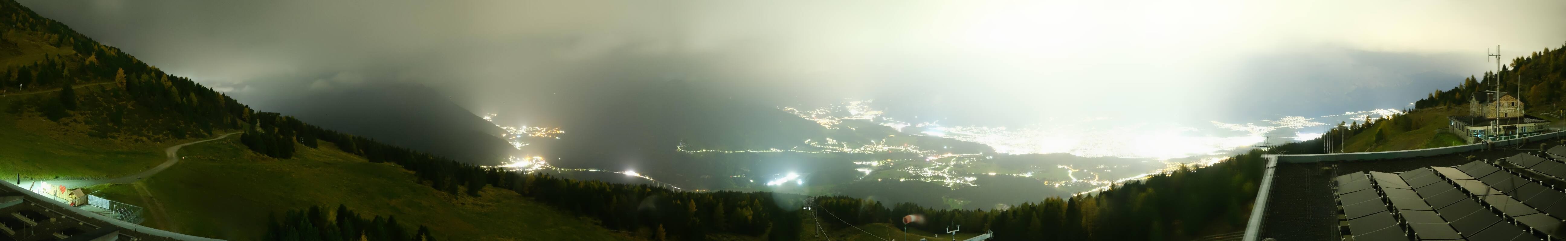 Archiv Foto Webcam Patscherkofel - Blick auf Innsbruck