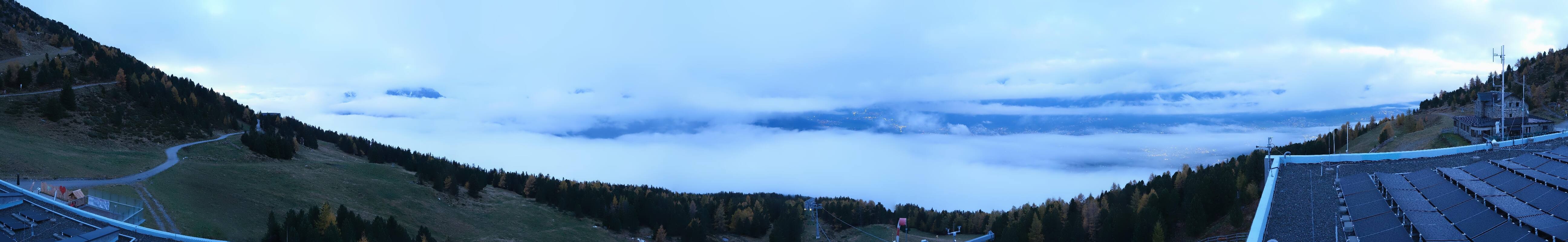Archiv Foto Webcam Patscherkofel - Blick auf Innsbruck