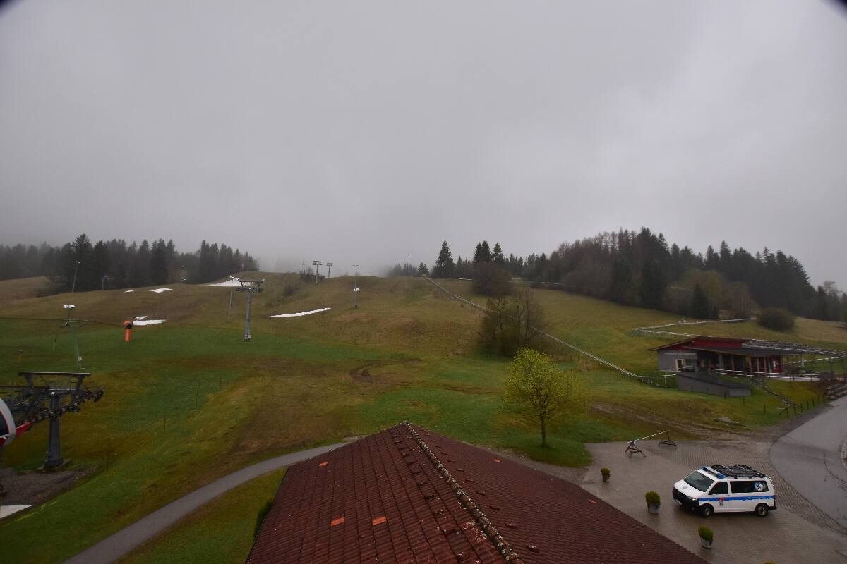 Archived image Webcam Nesselwang - Alpspitzbahn Base Station