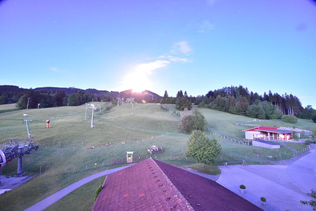 Archiv Foto Webcam Nesselwang - Talstation Alpspitzbahn