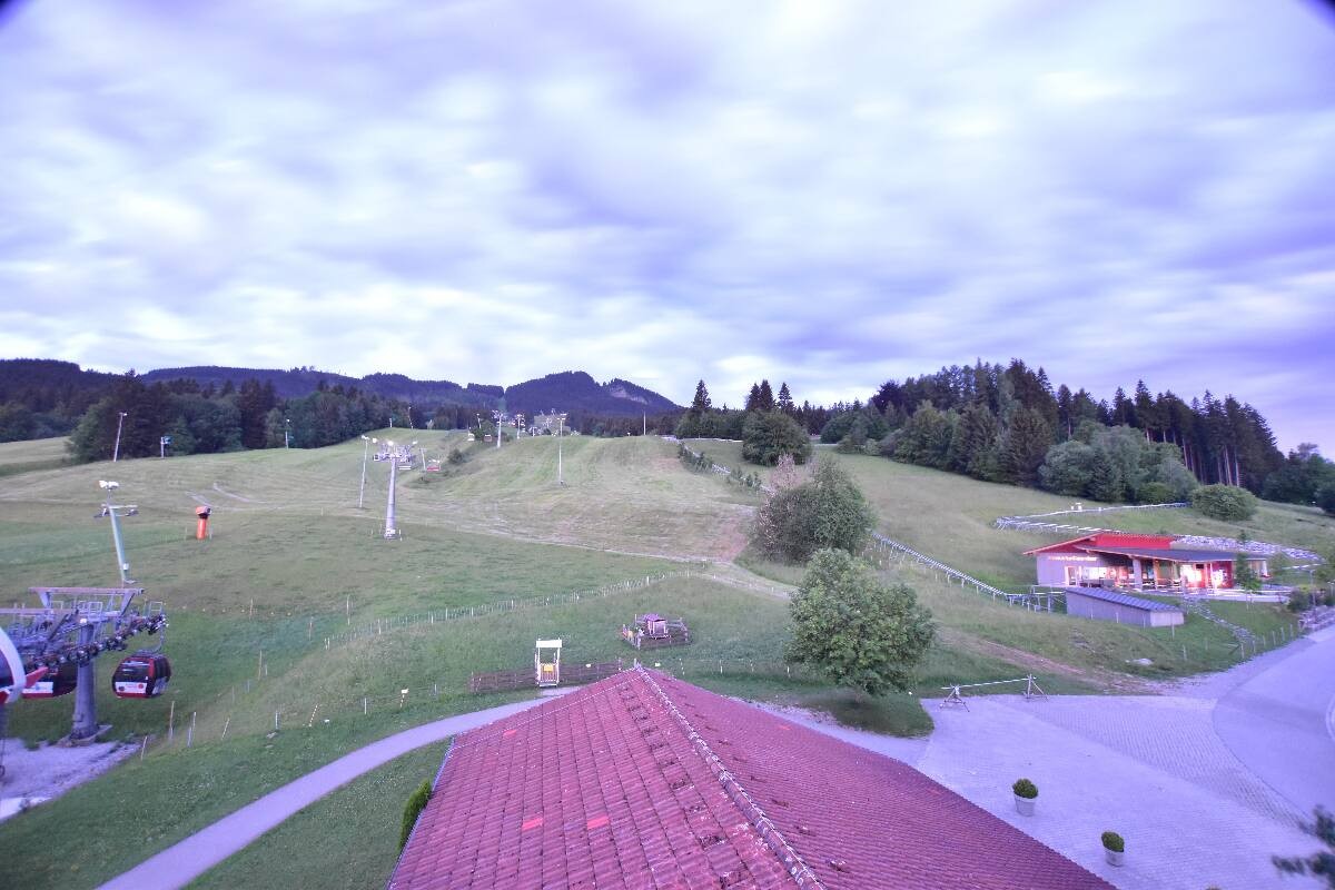 Archiv Foto Webcam Nesselwang - Talstation Alpspitzbahn