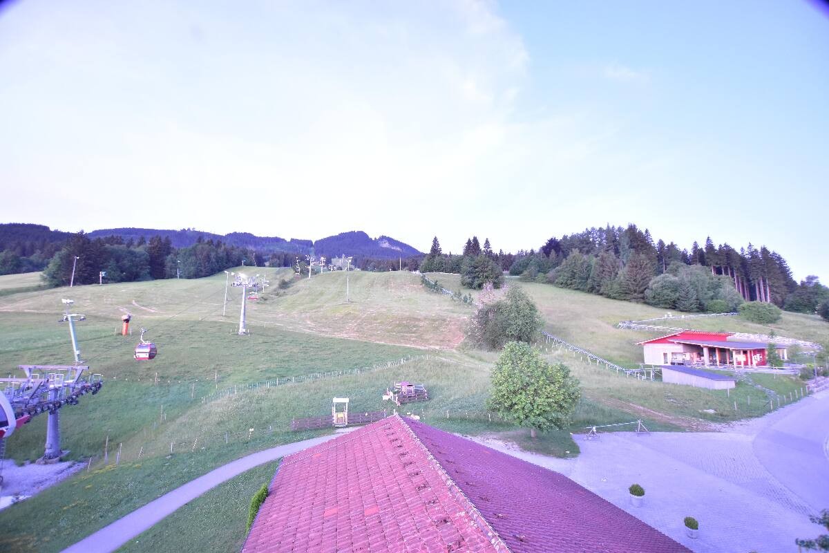 Archiv Foto Webcam Nesselwang - Talstation Alpspitzbahn