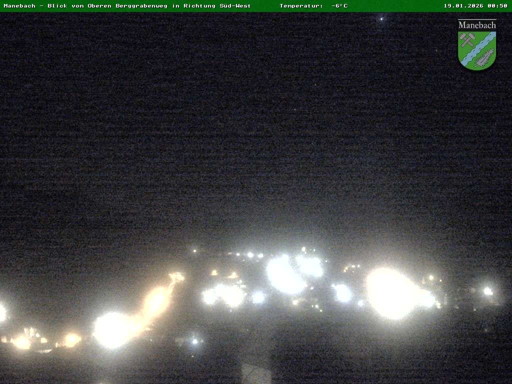 Archived image Webcam Ilmenau: View Manebach