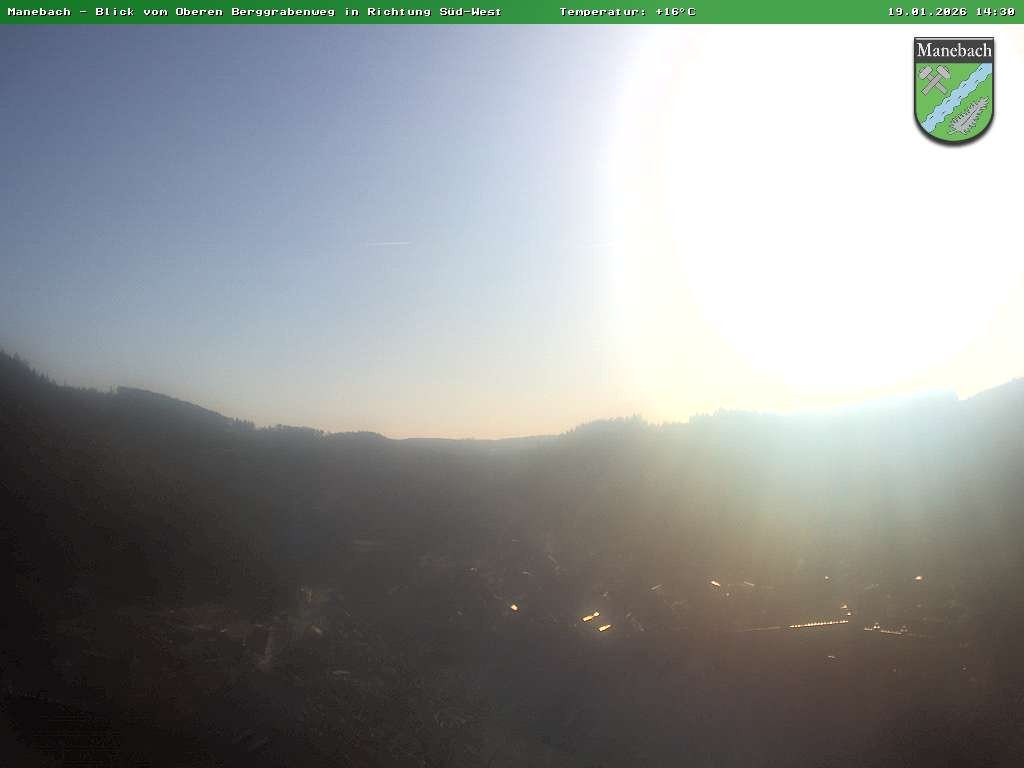 Archived image Webcam Ilmenau: View Manebach