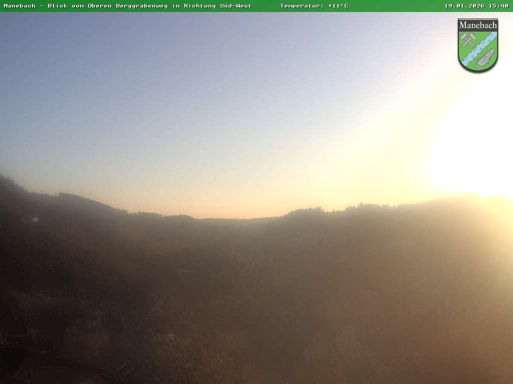 Archived image Webcam Ilmenau: View Manebach