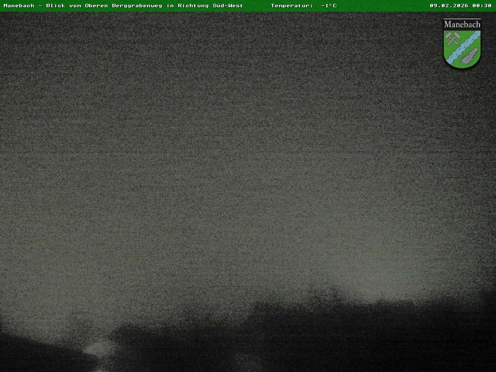 Archiv Foto Webcam Ilmenau - Blick auf Manebach