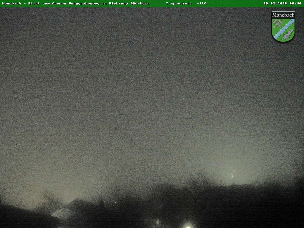 Archiv Foto Webcam Ilmenau - Blick auf Manebach