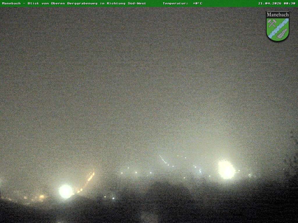 Archiv Foto Webcam Ilmenau - Blick auf Manebach