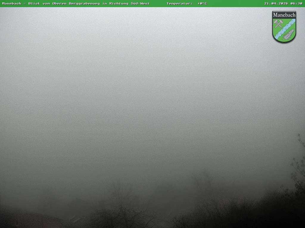 Archiv Foto Webcam Ilmenau - Blick auf Manebach