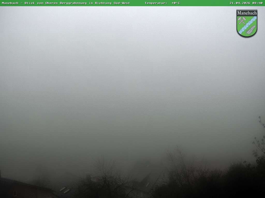 Archiv Foto Webcam Ilmenau - Blick auf Manebach