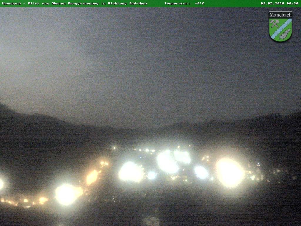 Archiv Foto Webcam Ilmenau - Blick auf Manebach