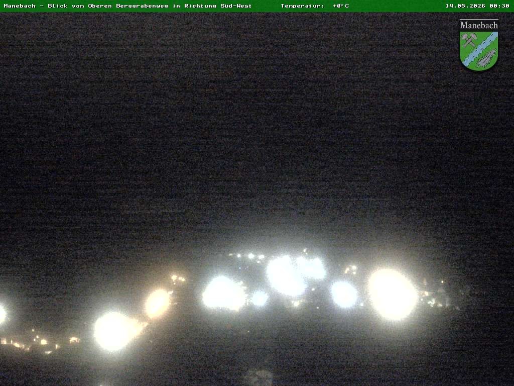 Archiv Foto Webcam Ilmenau - Blick auf Manebach