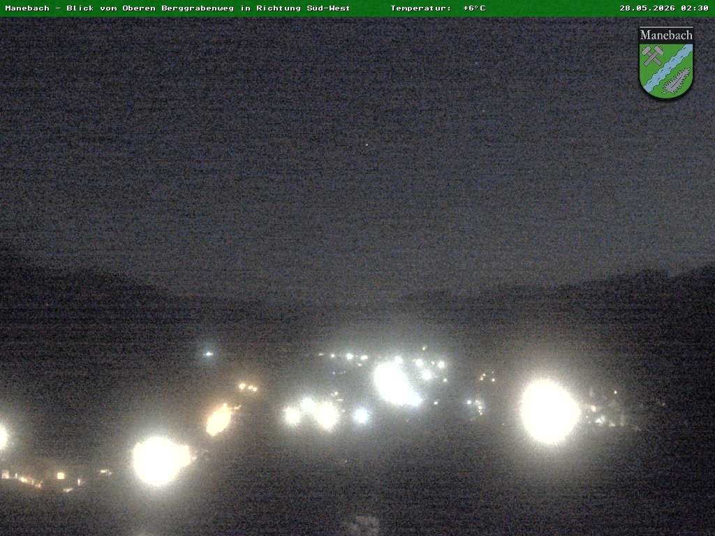 Archived image Webcam Ilmenau: View Manebach