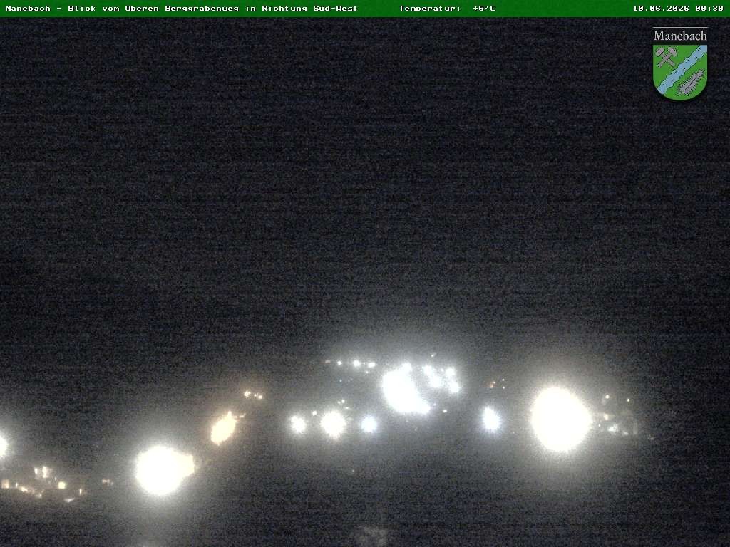 Archiv Foto Webcam Ilmenau - Blick auf Manebach