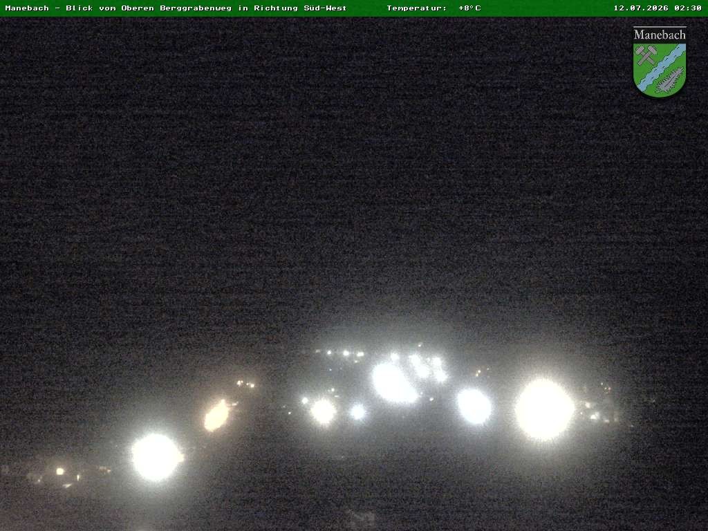 Archived image Webcam Ilmenau: View Manebach