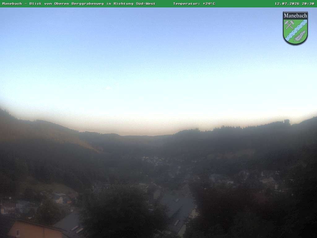Archived image Webcam Ilmenau: View Manebach