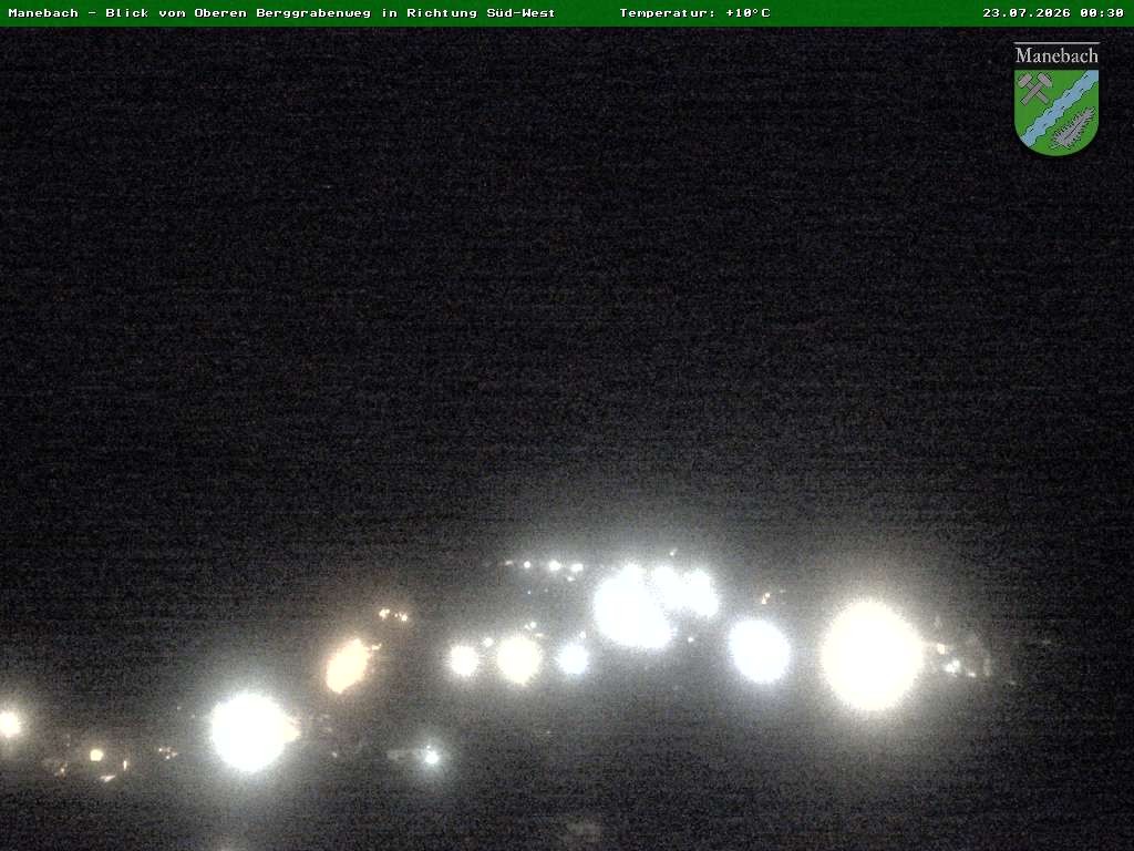 Archiv Foto Webcam Ilmenau - Blick auf Manebach
