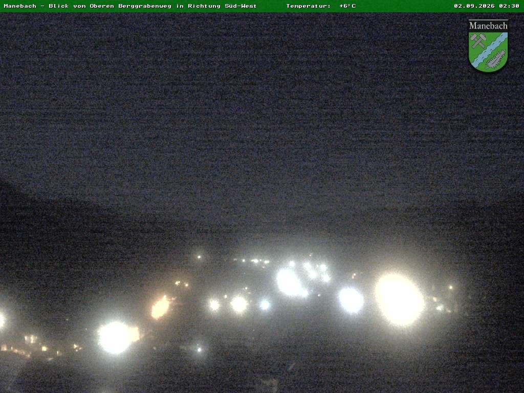 Archiv Foto Webcam Ilmenau - Blick auf Manebach