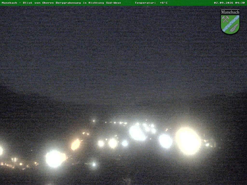 Archiv Foto Webcam Ilmenau - Blick auf Manebach