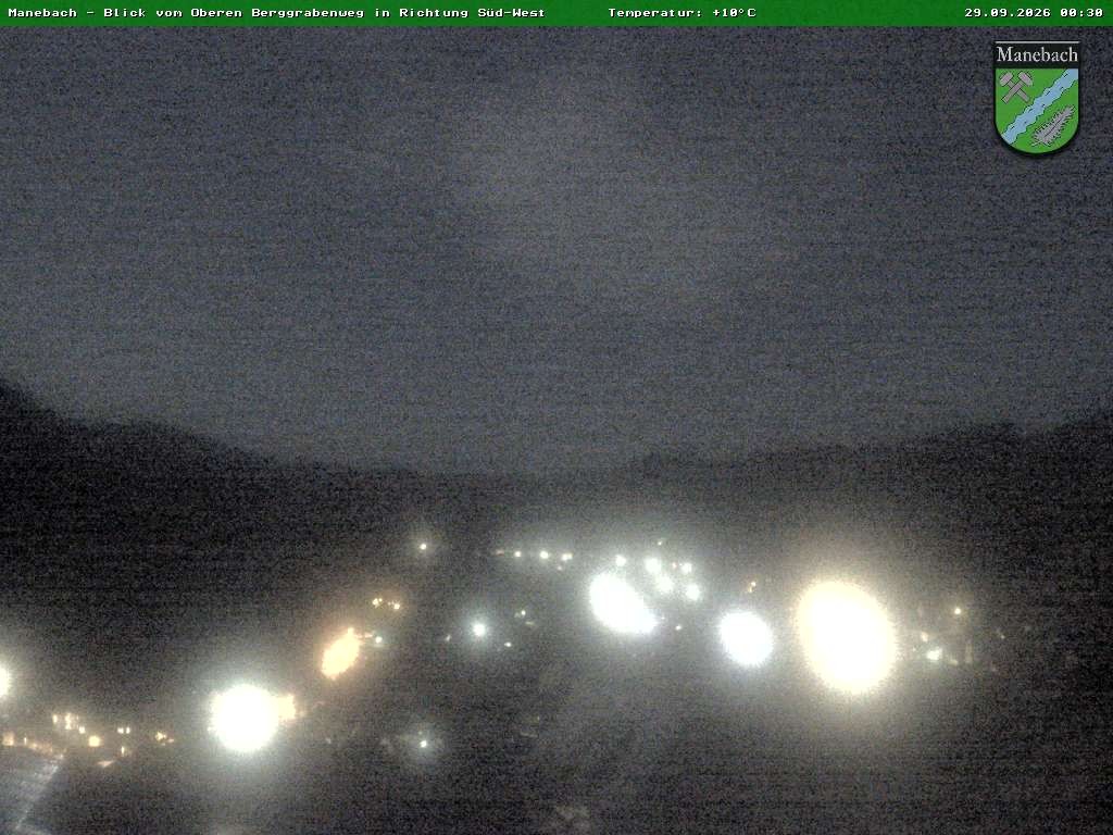 Archiv Foto Webcam Ilmenau - Blick auf Manebach