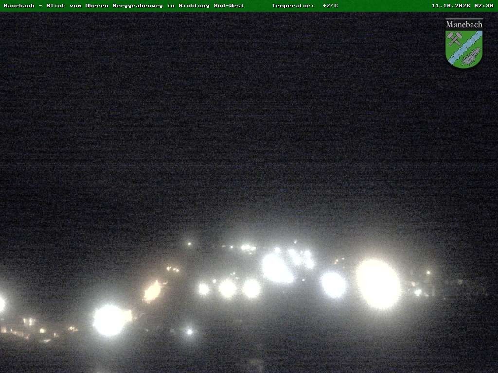 Archiv Foto Webcam Ilmenau - Blick auf Manebach