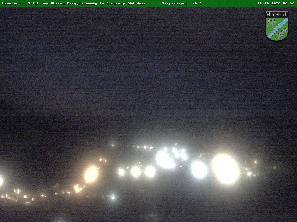 Archiv Foto Webcam Ilmenau - Blick auf Manebach