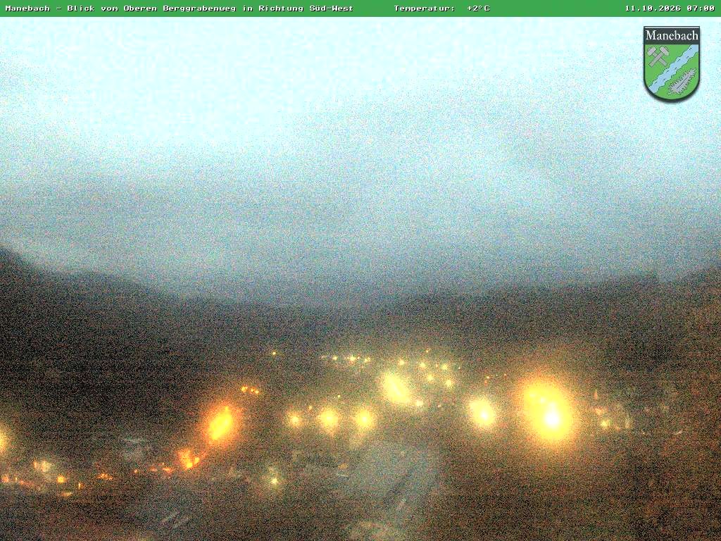 Archiv Foto Webcam Ilmenau - Blick auf Manebach