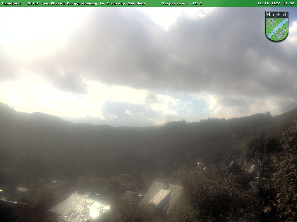 Archiv Foto Webcam Ilmenau - Blick auf Manebach